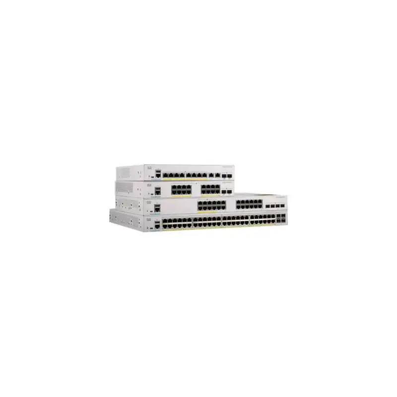 Cisco Catalyst 1000-8FP-2G-L - Commutateur - Géré - 8 x 10 - 100 - 1000 (PoE+) + 2 x SFP Gigabit ... (C1000-8FP-2G-L-RF)_1